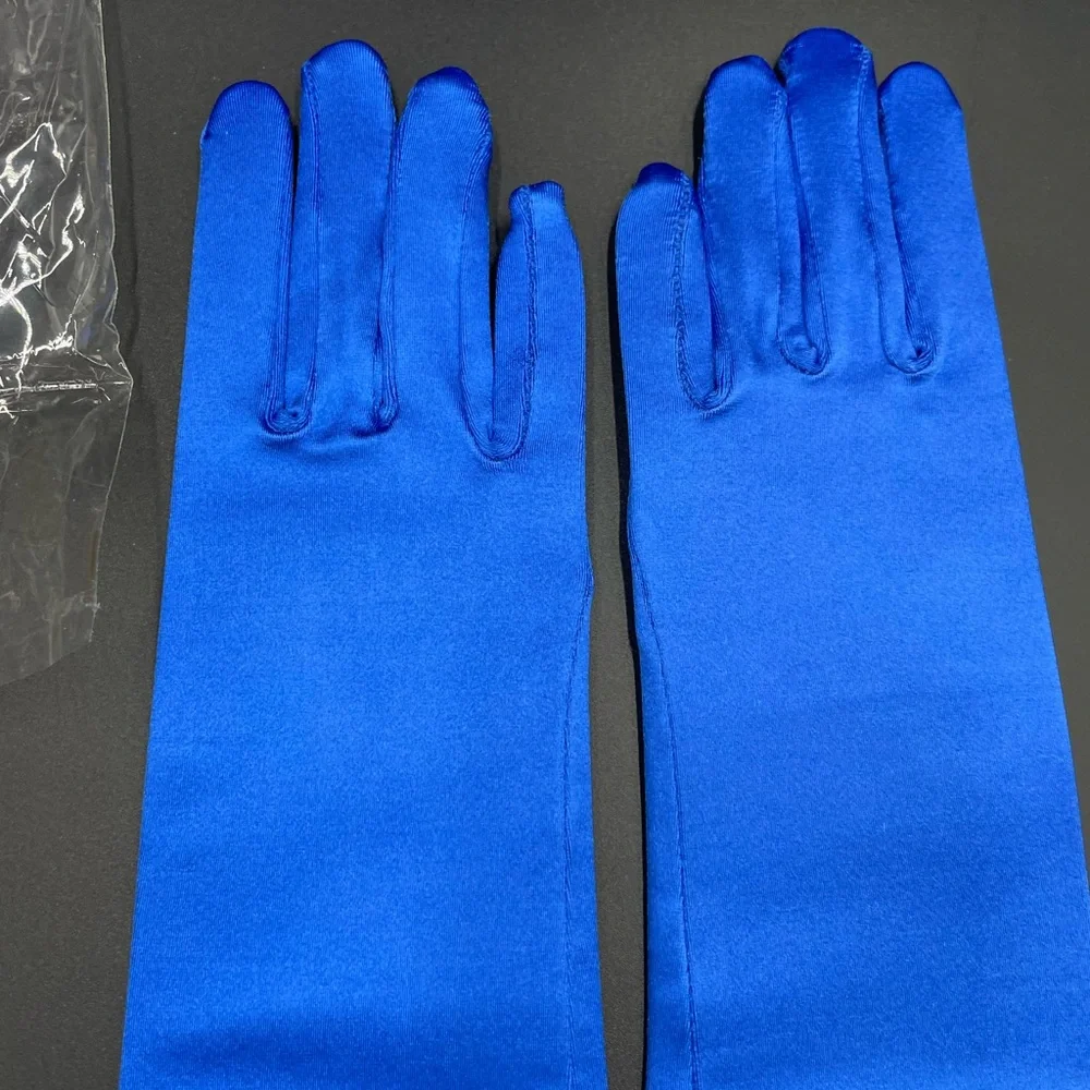 Girls OS Royal Blue Gloves
